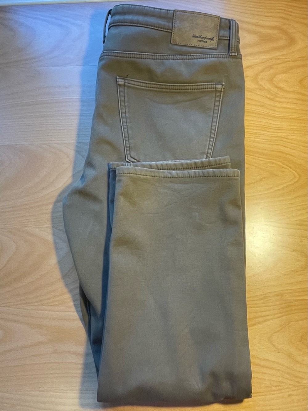 Weatherproof Men's Straight-Leg Pants in Khaki